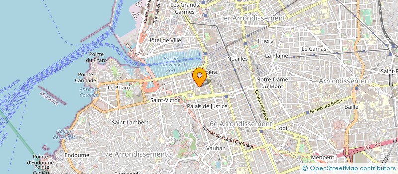 localisation de l'entreprise AMONCIA à MARSEILLE