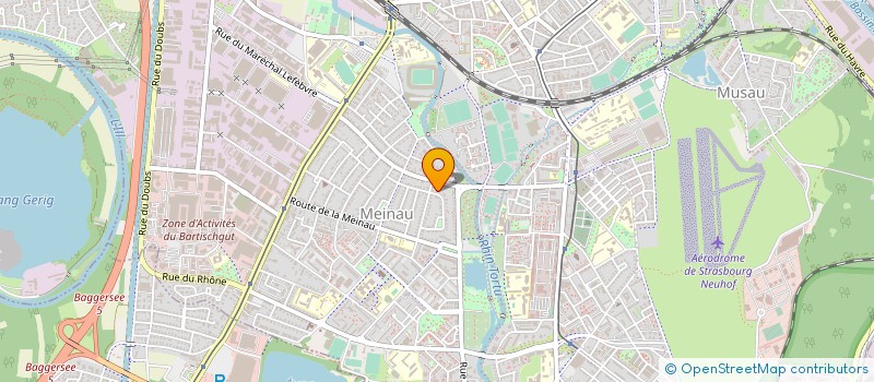 localisation de l'entreprise AMONGUS à STRASBOURG