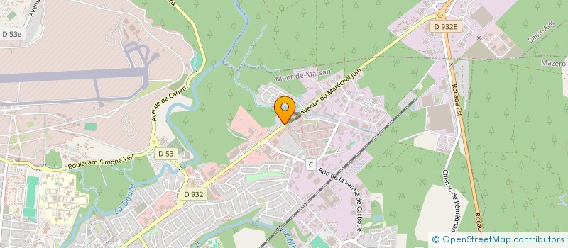 localisation de l'entreprise AMONT 40  MONT-DE-MARSAN