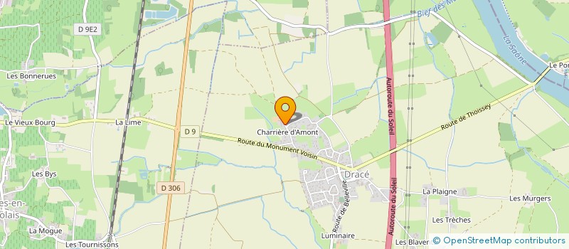 localisation de l'entreprise AMONTERA  DRACE