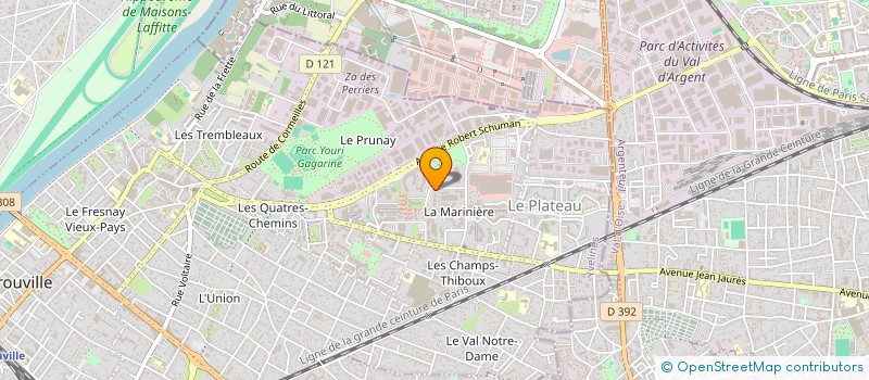 localisation de l'entreprise AMOON  SARTROUVILLE