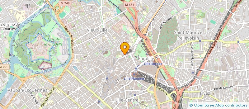 localisation de l'entreprise AMOOV FR à LILLE