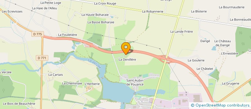 localisation de l'entreprise AMOP à OMBREE D'ANJOU