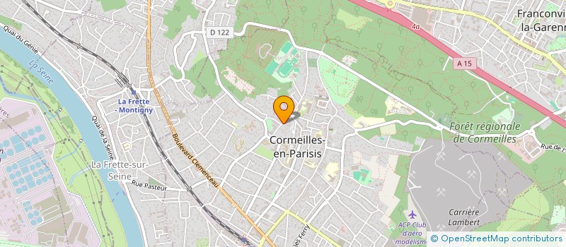 localisation de l'entreprise AMOP  CORMEILLES-EN-PARISIS