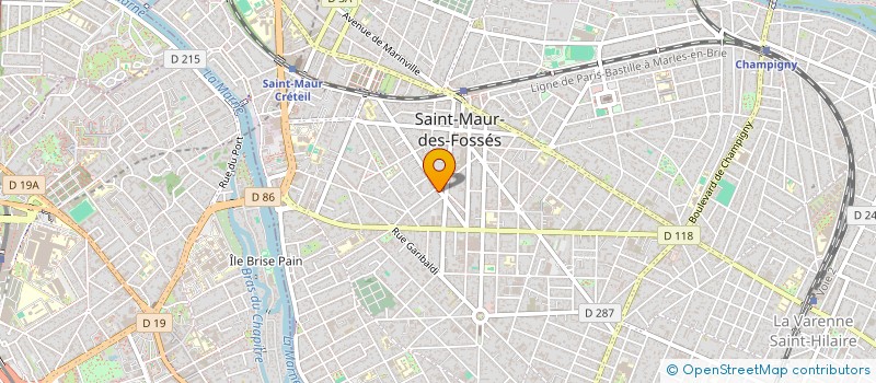 localisation de l'entreprise AMOPP  SAINT-MAUR-DES-FOSSES