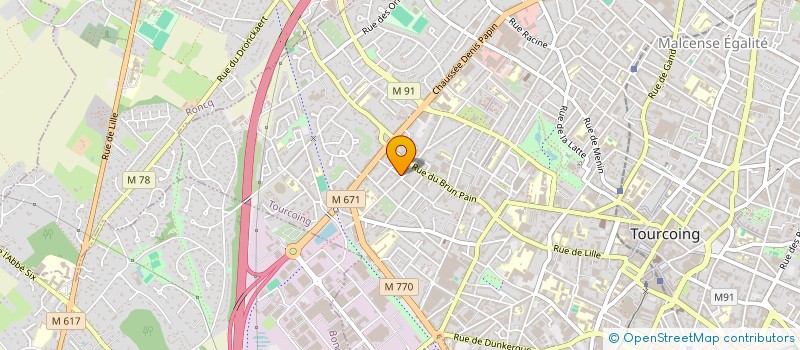 localisation de l'entreprise AMOR E ALEGRIA  TOURCOING