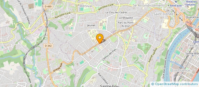localisation de l'entreprise AMOR FATI à SAINTE-FOY-LES-LYON
