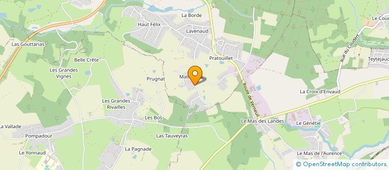 localisation de l'entreprise AMOR FATI  VERNEUIL-SUR-VIENNE