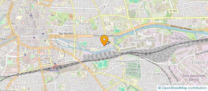 localisation de l'entreprise AMOR FATI  RENNES