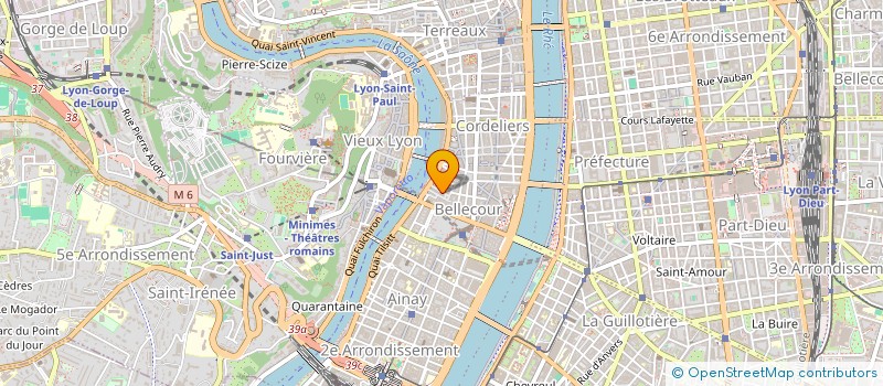 localisation de l'entreprise AMOR FATI FRANCE à LYON