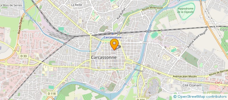 localisation de l'entreprise AMOR MIO  CARCASSONNE