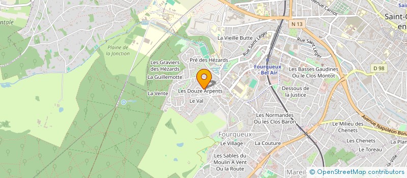 localisation de l'entreprise AMOR MUSICAE  SAINT-GERMAIN-EN-LAYE