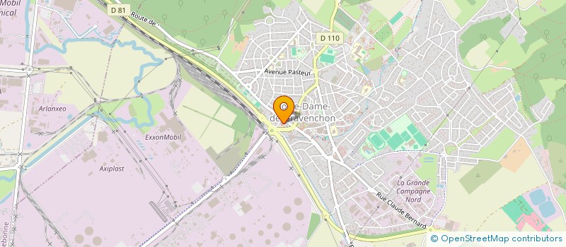 localisation de l'entreprise AMOR & PIZZA  PORT-JEROME-SUR-SEINE