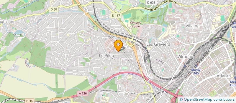 localisation de l'entreprise AMOR VTC à MASSY