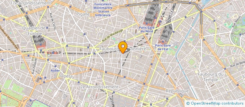 localisation de l'entreprise AMORCES à PARIS