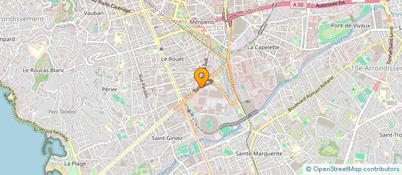 localisation de l'entreprise AMORE MIO à MARSEILLE