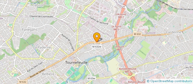 localisation de l'entreprise AMORE STYLE à TOURNEFEUILLE