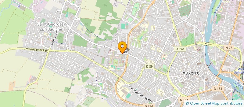 localisation de l'entreprise AMORENOV à AUXERRE