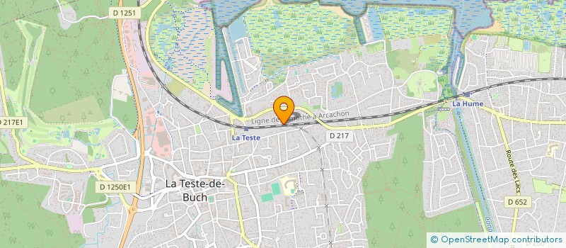 localisation de l'entreprise AMORGOS à LA TESTE-DE-BUCH