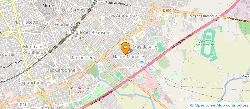 localisation de l'entreprise AMORIM CONSTRUCTION  NIMES