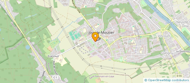 localisation de l'entreprise AMORIO  JOUY-LE-MOUTIER