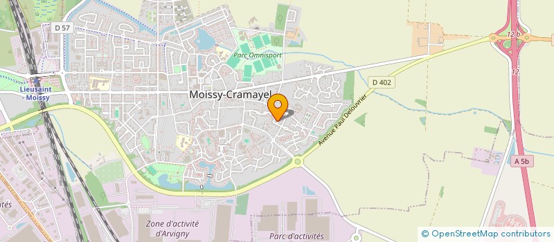 localisation de l'entreprise AMORISE à MOISSY-CRAMAYEL