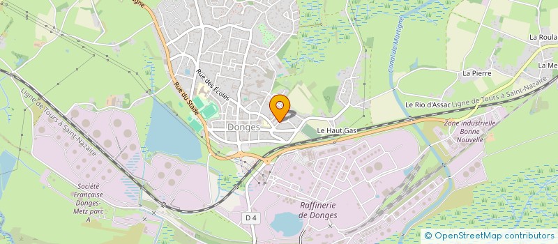 localisation de l'entreprise AMORITE  DONGES