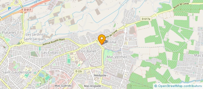 localisation de l'entreprise AMORLMBEAUTY  PERPIGNAN