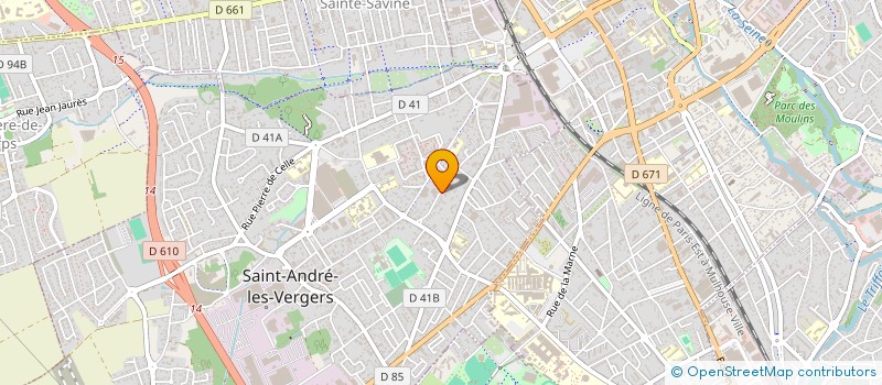 localisation de l'entreprise AMORMUSICAM  SAINT-ANDRE-LES-VERGERS