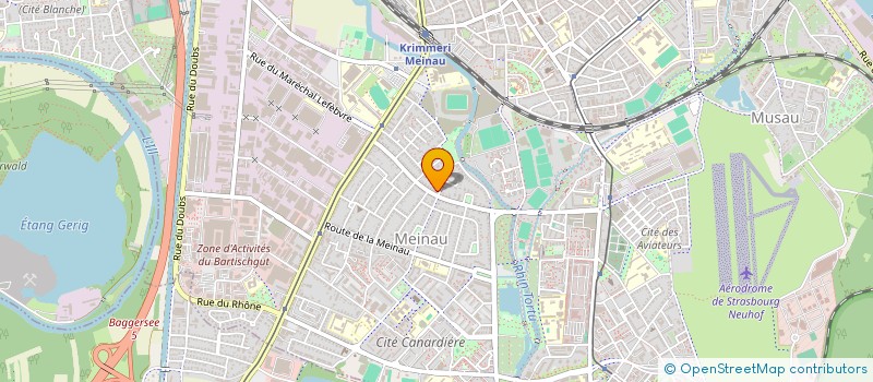 localisation de l'entreprise AMOROCK à STRASBOURG