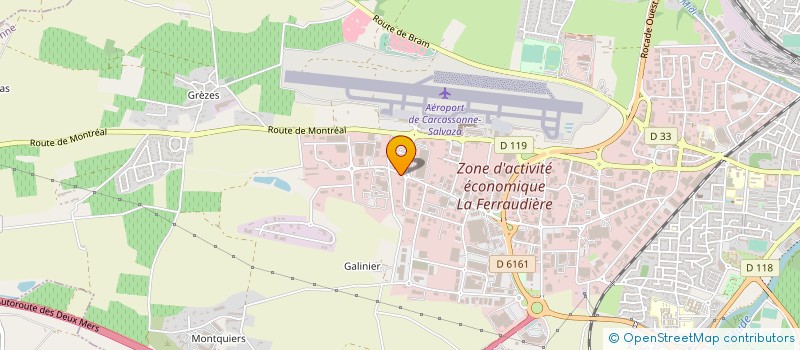 localisation de l'entreprise AMOROS BOUTEILLE à CARCASSONNE