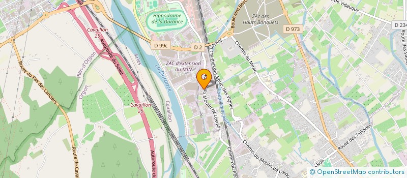 localisation de l'entreprise AMOROS ET CIE à CAVAILLON