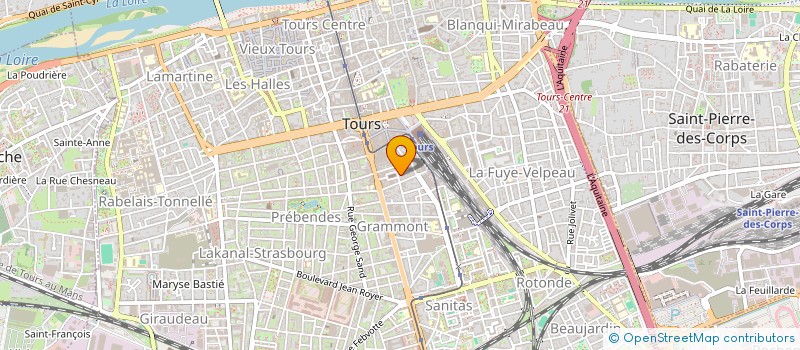 localisation de l'entreprise AMORSE AMIS DE L'ORGUE à TOURS