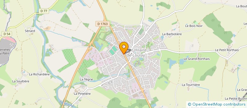 localisation de l'entreprise AMOS à MONTAIGU-VENDEE