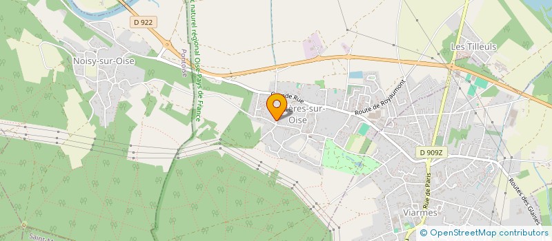 localisation de l'entreprise AMOS à ASNIERES-SUR-OISE