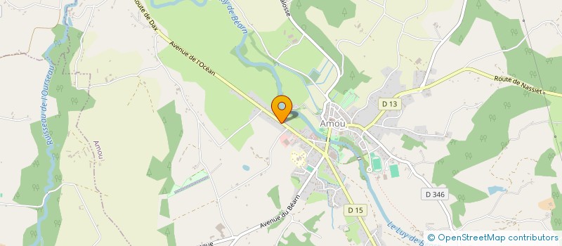 localisation de l'entreprise AMOSPRA  AMOU