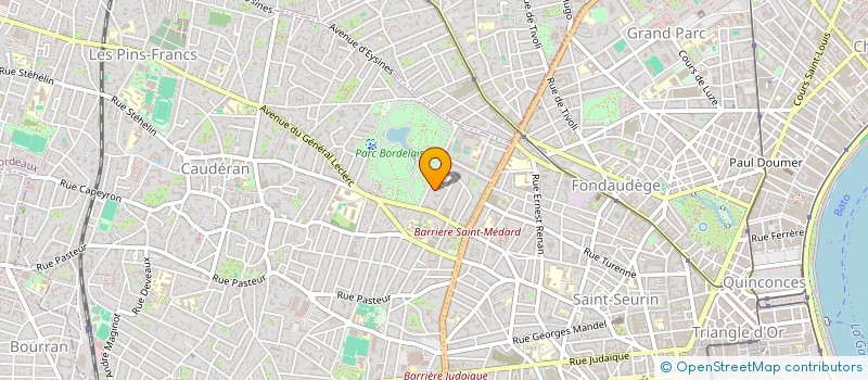 localisation de l'entreprise AMOST à BORDEAUX