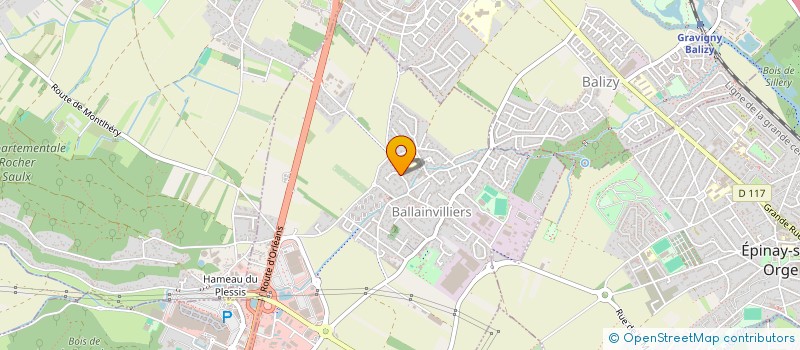 localisation de l'entreprise AMOTEC SAS  BALLAINVILLIERS