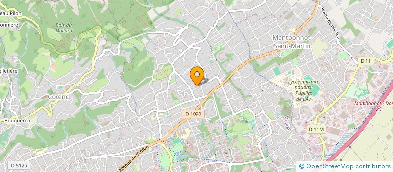 localisation de l'entreprise AMOTEGO  MEYLAN