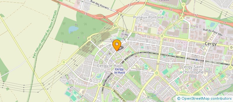 localisation de l'entreprise AMOUDAN TRAVELS  CERGY