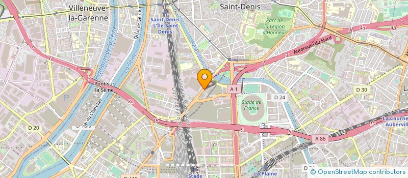 localisation de l'entreprise AMOUGNAN SECURITE PRIVEE à SAINT-DENIS