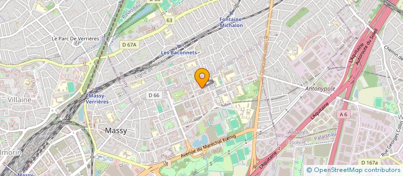 localisation de l'entreprise AMOUKHALA TRANSPORT ET SERVICES  MASSY