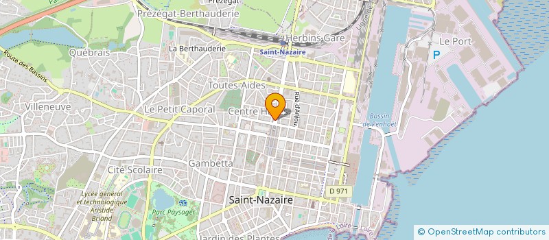 localisation de l'entreprise AMOUL XALIS  SAINT-NAZAIRE