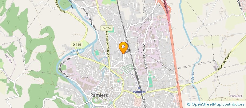 localisation de l'entreprise AMOUR D'AIL à PAMIERS