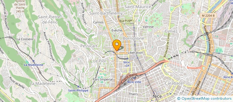 localisation de l'entreprise AMOUR D'ANE-I-MO à NICE