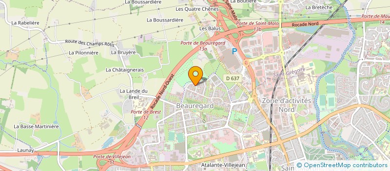 localisation de l'entreprise AMOUR DE FRANCHISE à RENNES