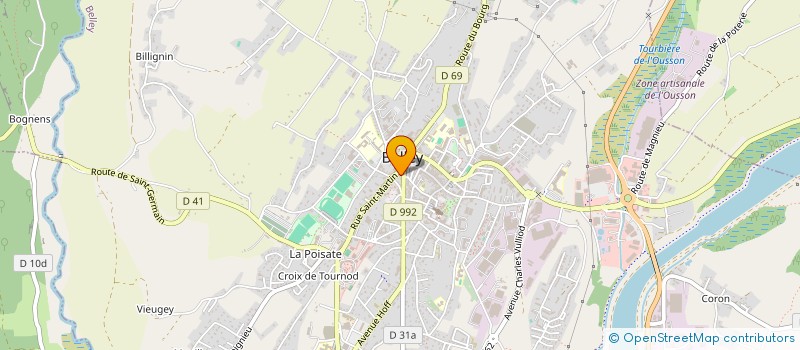 localisation de l'entreprise AMOUR DE PIVOINE  BELLEY