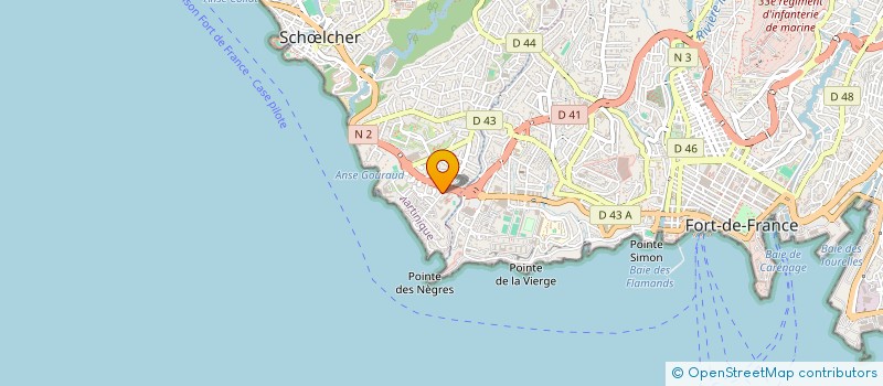 localisation de l'entreprise AMOUR DU PERE POUR LES NATIONS CARAIBE à SCHOELCHER