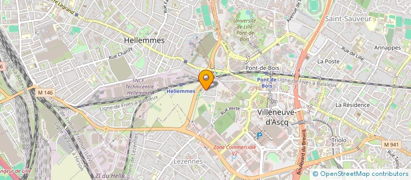 localisation de l'entreprise AMOUR ENFANCE ANIMAUX à LILLE