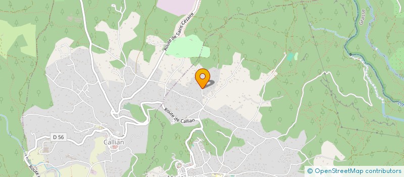 localisation de l'entreprise AMOUR ET PROTECTION DES ANIMAUX DU CANTON DE FAYENCE à MONTAUROUX